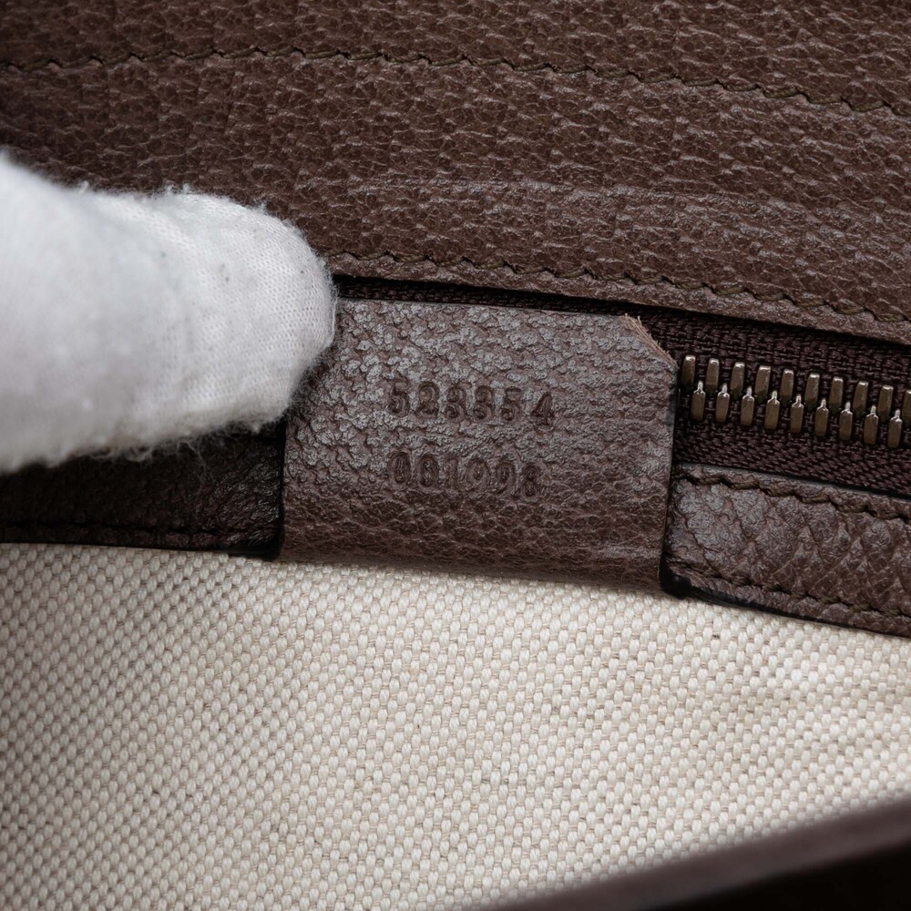 Pre-Loved Gucci Medium GG Supreme Web Ophidia Crossbody - Picture 6 of 7